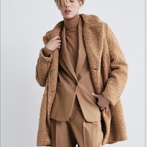 Teddy Bear Textured Coat like MaxMara